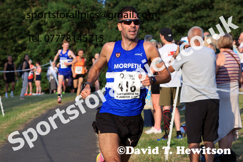Senior Men and Men V40, 2026 Sunderland 5k, Silksworth, Sunderland. Photo: David T. Hewitson/Sports for All Pics